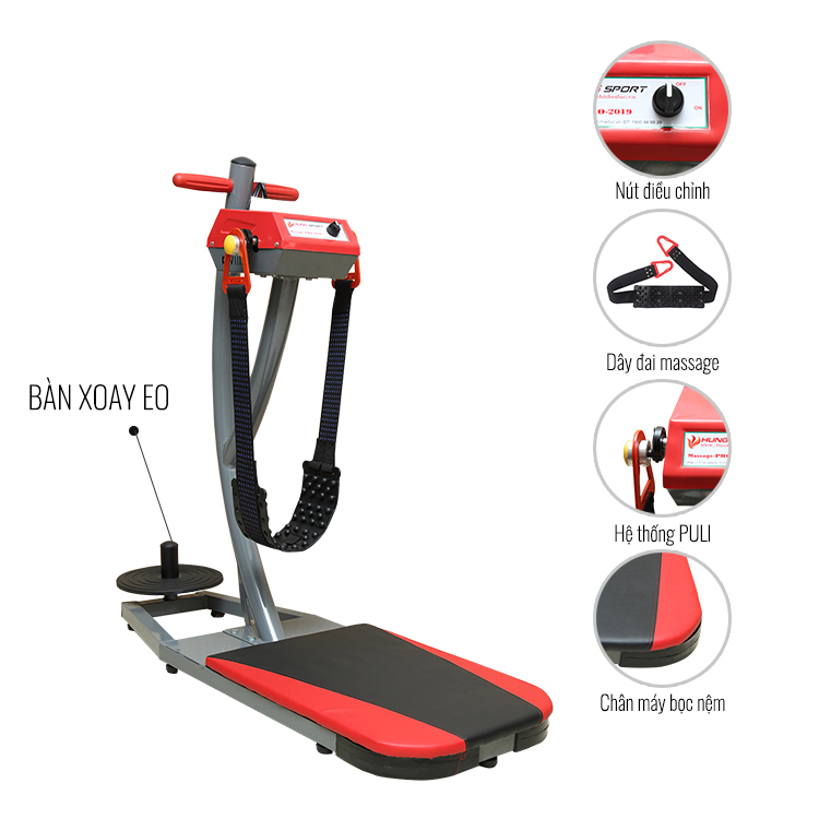 máy rung gym 1 - MÁY MASSAGE BỤNG ĐỨNG M150 NEW + XOAY EO( MX-2021)